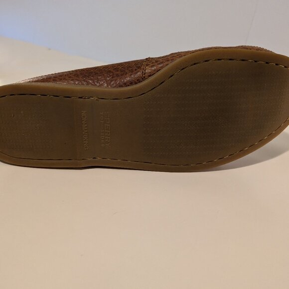 Sperry Original Boat Chukka Tumbled Leather Boots Tan Boots Size 13 - Picture 8 of 13